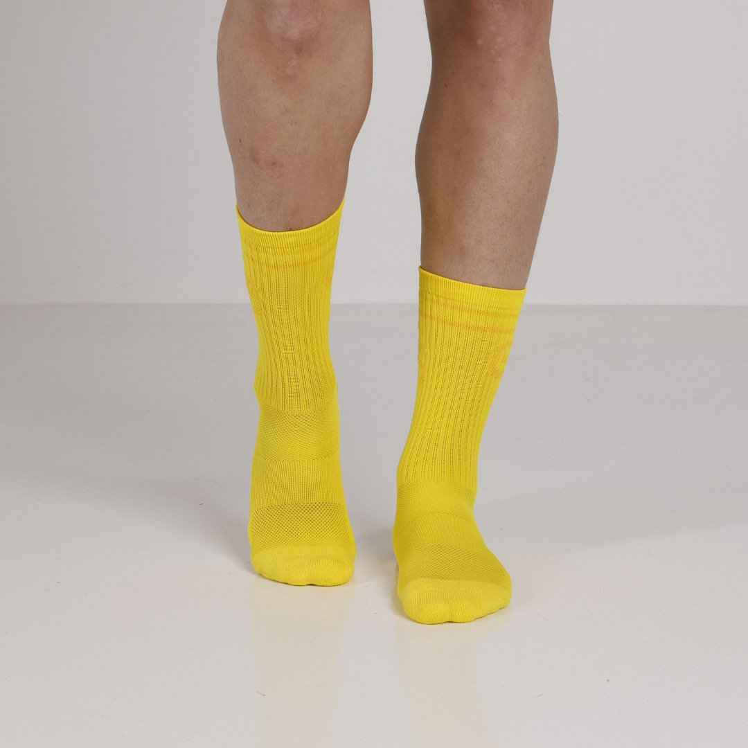 Gule gripsokker - gripsocks.no